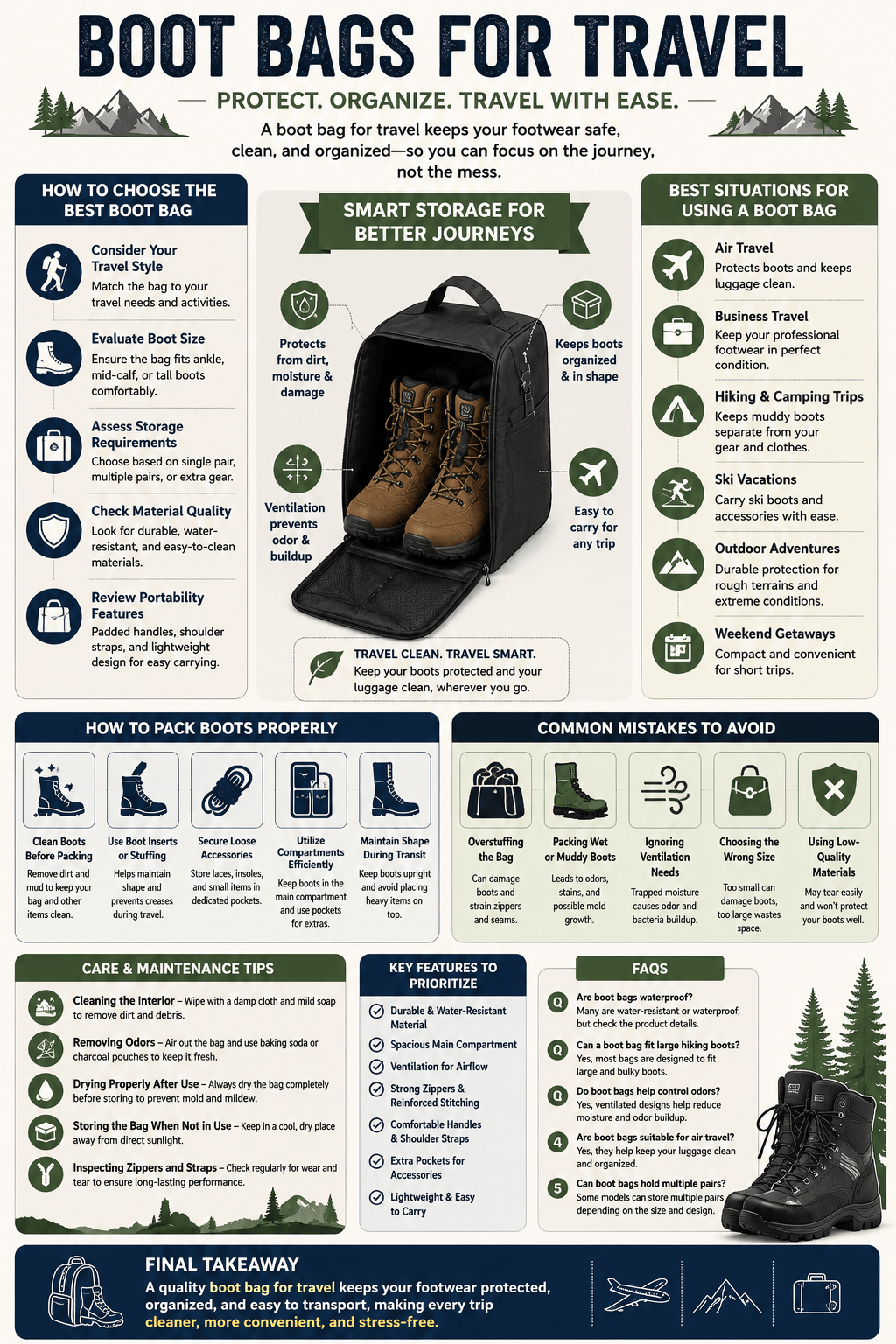 Best Boot Bags For Travel 