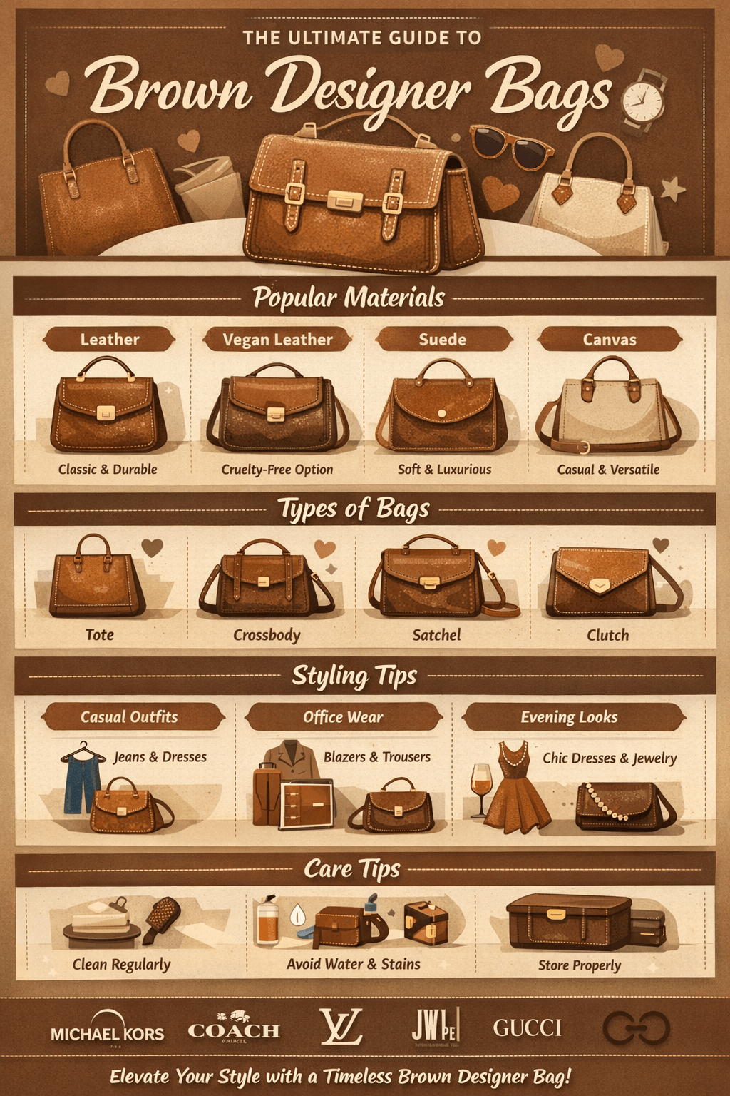 Best Brown Designer Bags
