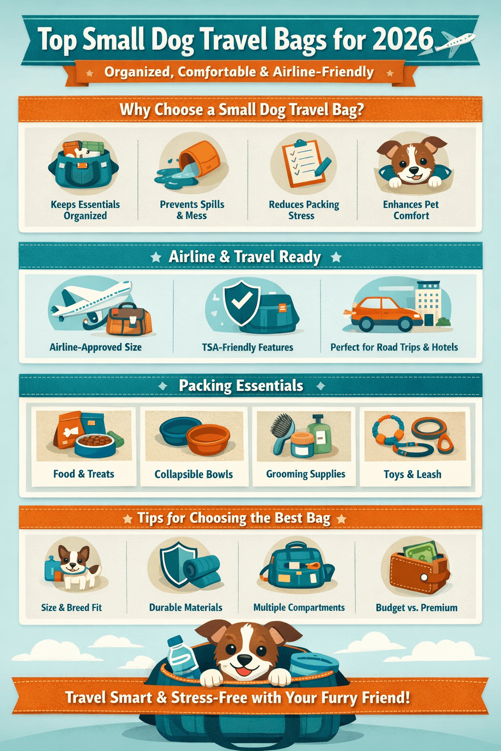 Best Small Dog Travel Bag