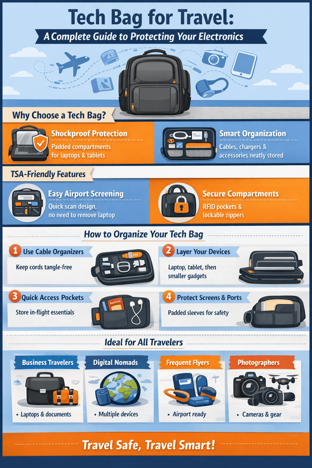 Best Tech Bag for Travel 