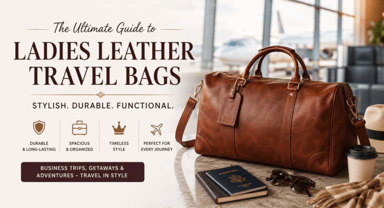 9+ Best Ladies Leather Travel Bag | How to Choose the Perfect Ladies Leather Travel Bag for Any Trip