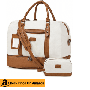 4.Wogarl Weekender Bag for Women: Best Bag for Weekend Getaways