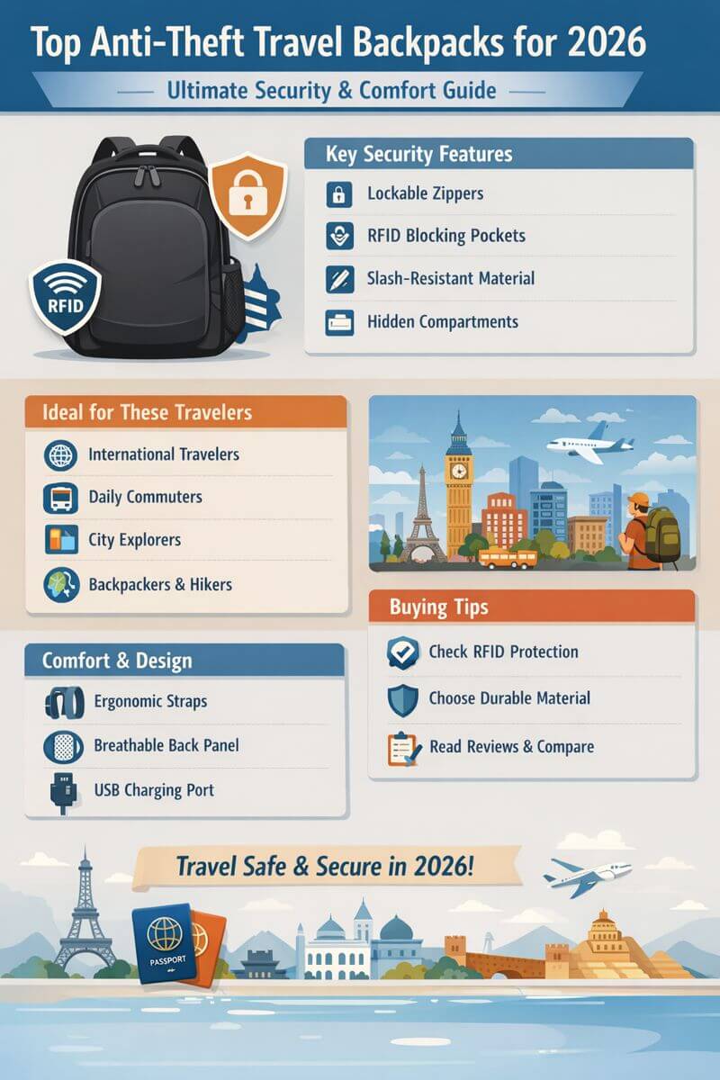 Best Anti Theft Travel Bags